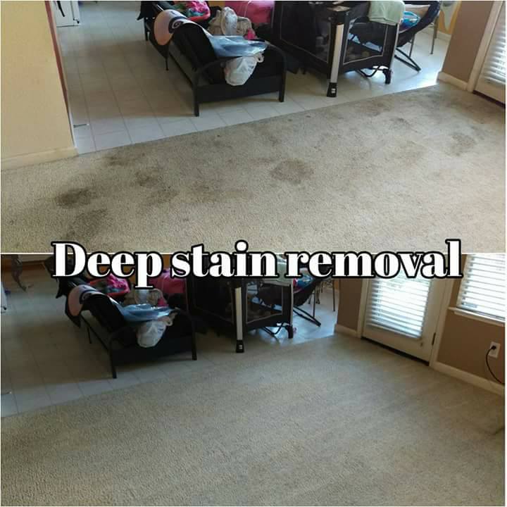 Deep stain removal