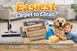 What Type of Carpet Is Easiest to Clean?