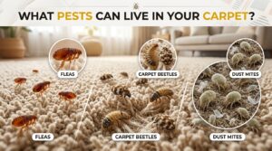 What Pests Can Live in Your Carpet?